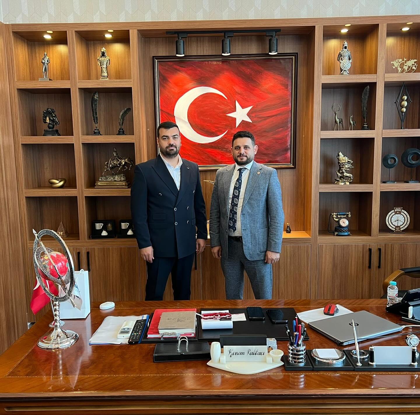 Darıca Belediye Başkan Yardımcısı Sn. Kenan PALTACI‘yı Makamında Ziyaret