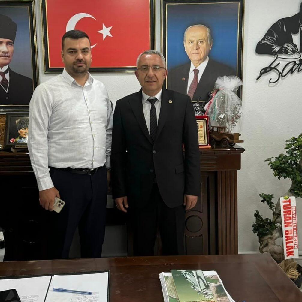 Gülşehir Belediye başkanı Sn. Erkan ÇİFTCİ’yi Ziyarette Bulundum